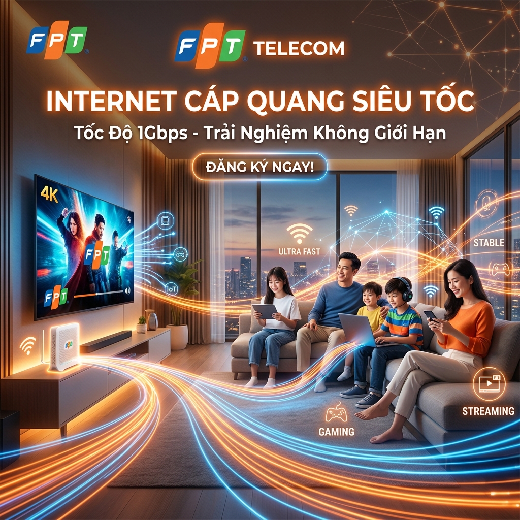Khuyến mãi lắp mạng FPT tháng 5/2026